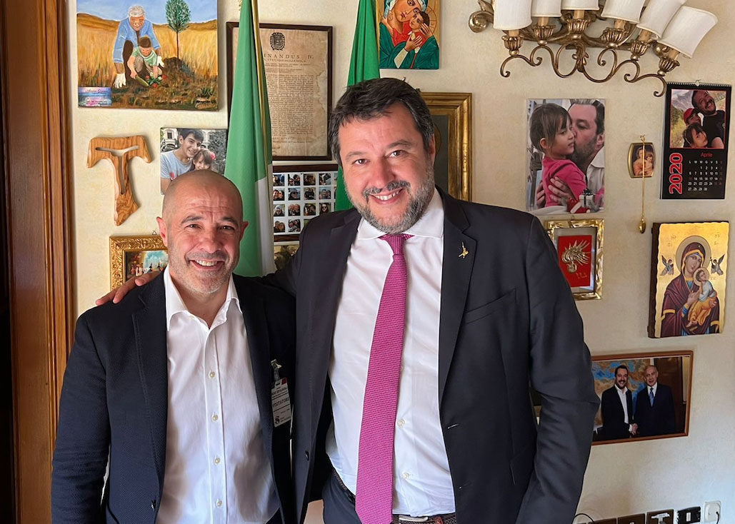 Reunión con Matteo Salvini